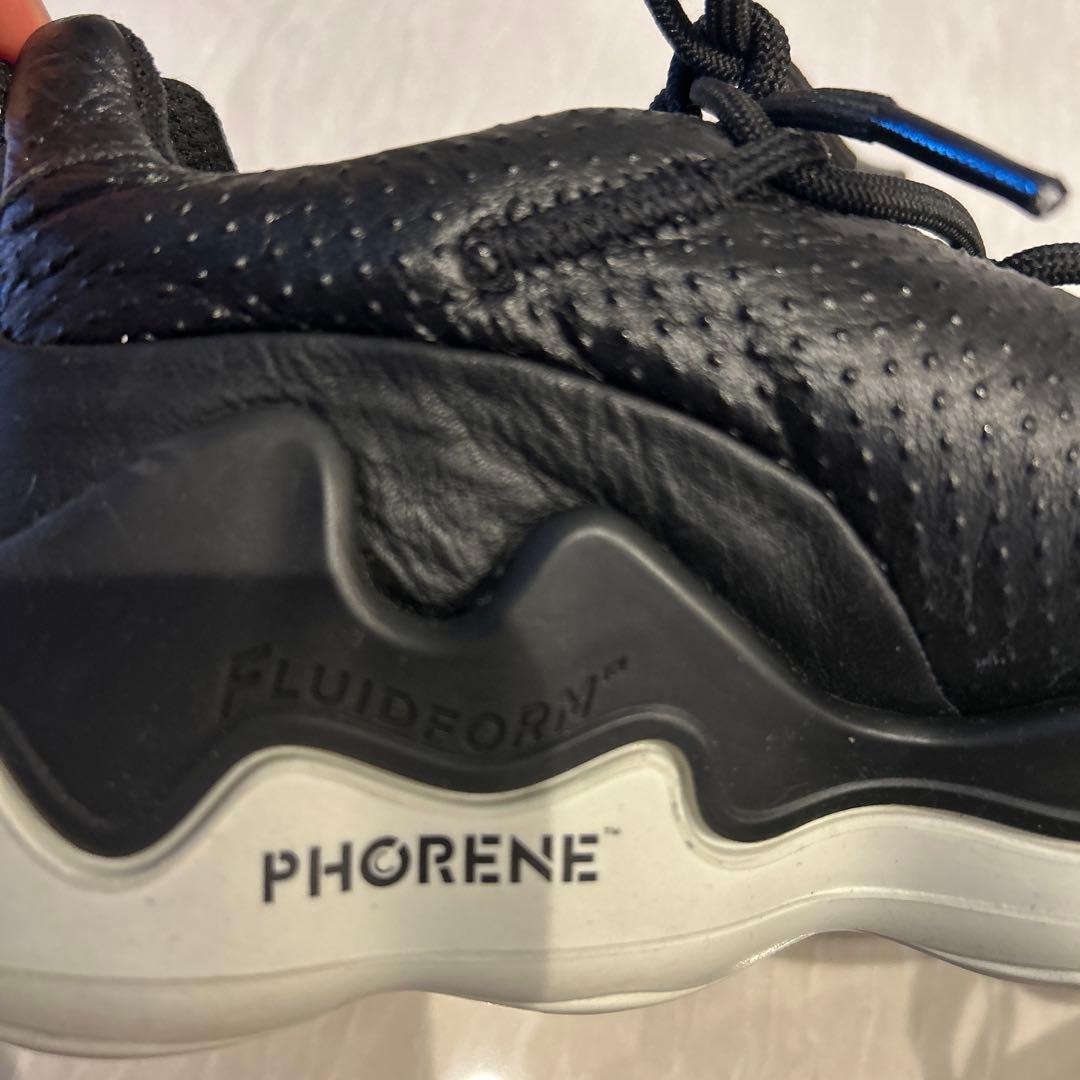 【美品】ECCO 黒 スニーカー 合成皮革　37（23.5）