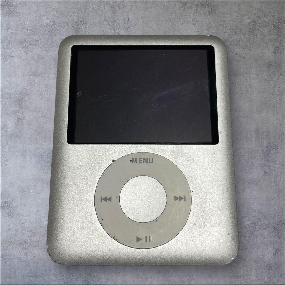 iPod nano 第3世代 シルバー 8GB A1236 動作確認済 初期化済
