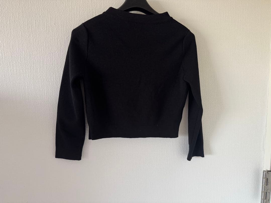 未使用品☆PINKO☆黒カットソーカーディガン