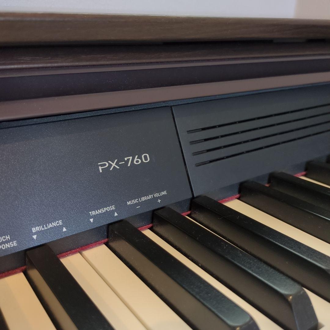 ■値下セール中■Privia PX-760 ブラウン 88鍵 デジタルピアノ