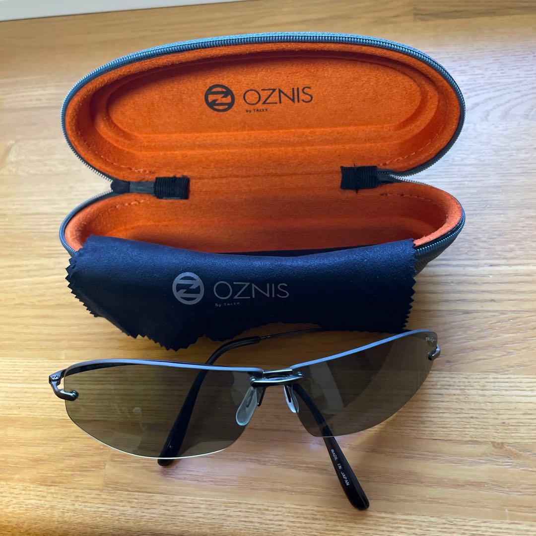 OZNIS フラット偏光レンズ サングラスTALEX