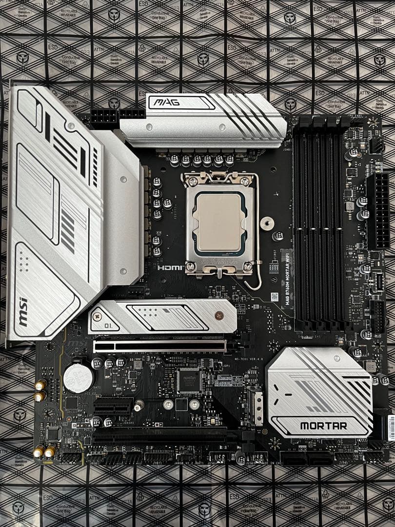 Core i5 13600K ＆ MSI B760M MORTAR WIFI