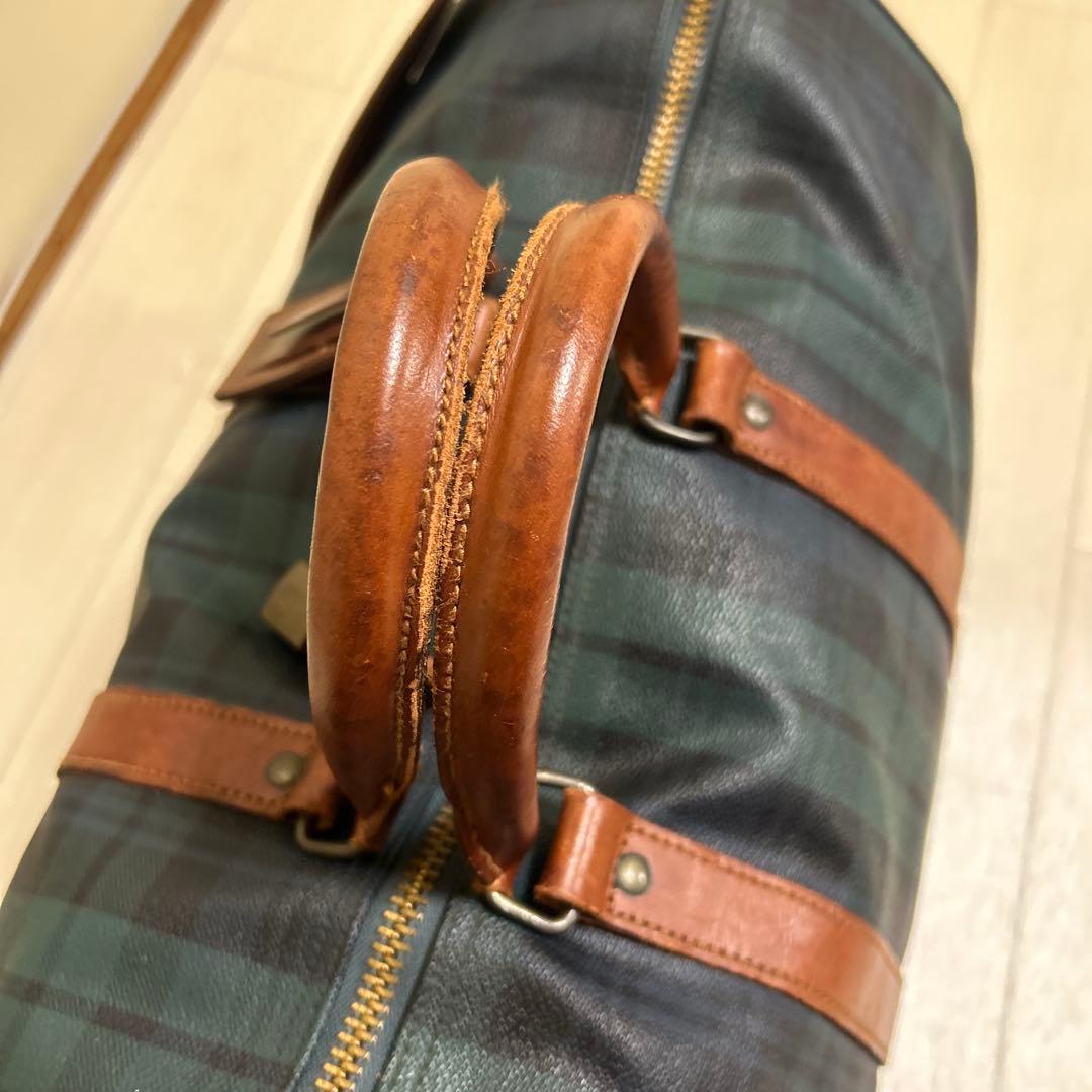 POLO RALPH LAUREN ラルフローレン ボストンバッグ チェック柄