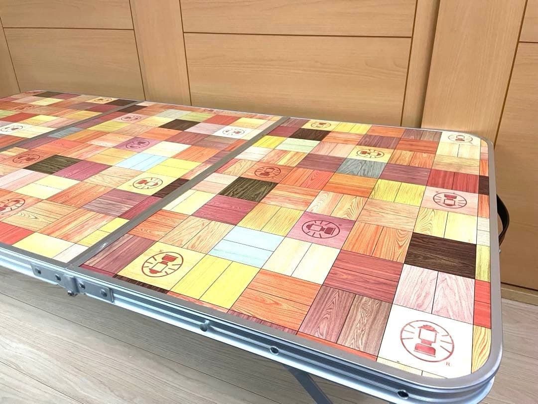 Coleman コールマン　3つ折り　ナチュラルモザイクリビング140
