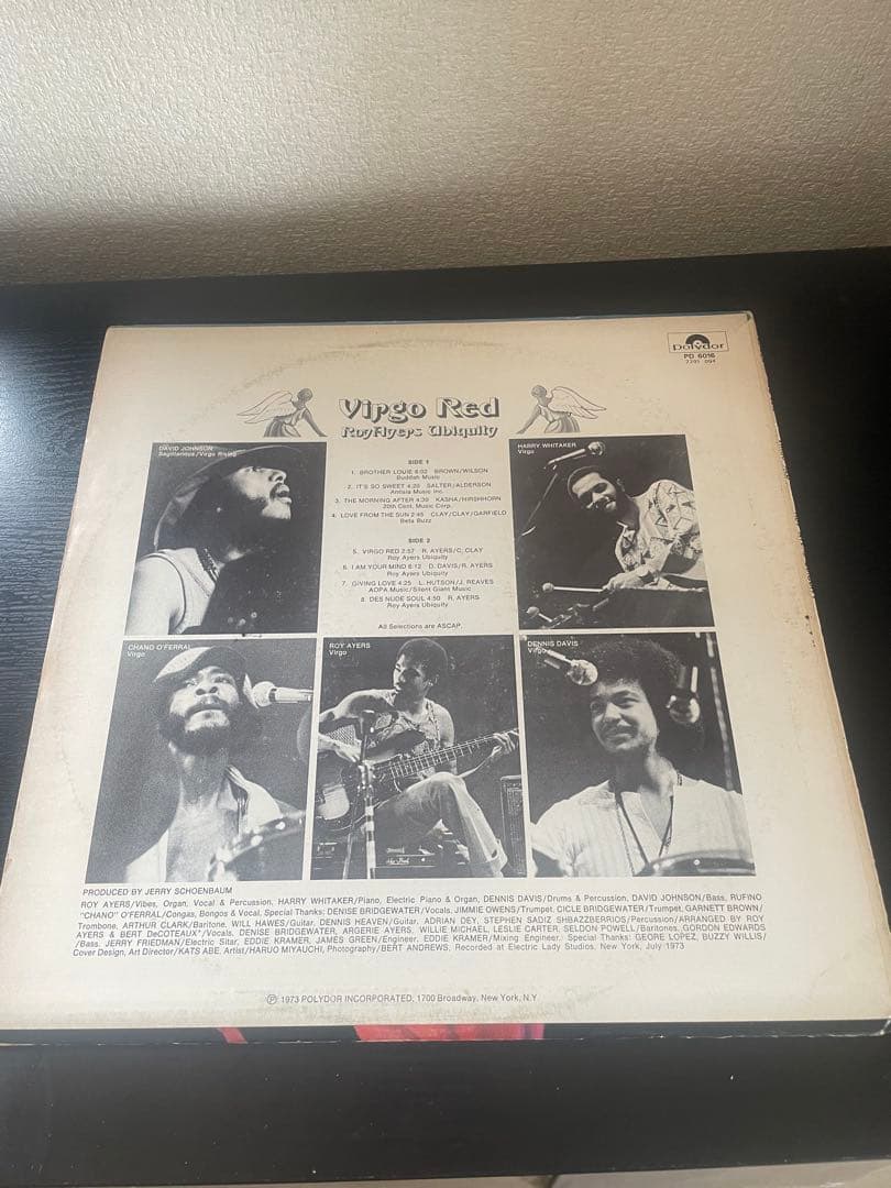 Roy Ayers Ubiquity Virgo Red オリジナルUsイッシュ