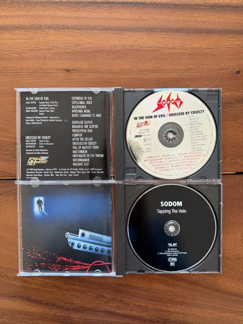 SODOM CD 2枚セット ドイツ盤