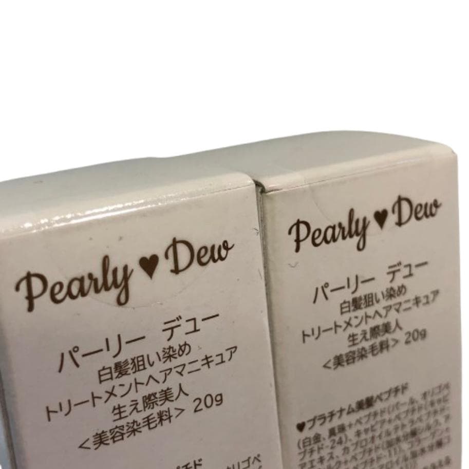 【未開封品】 パーリーデュー トリートメントヘアマニキュア カートリッジ セット