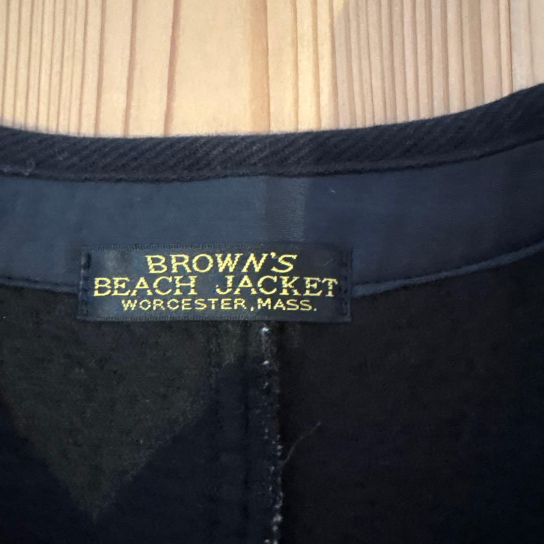 BROWN'S BEACH JACKET /ゴマ塩ベスト