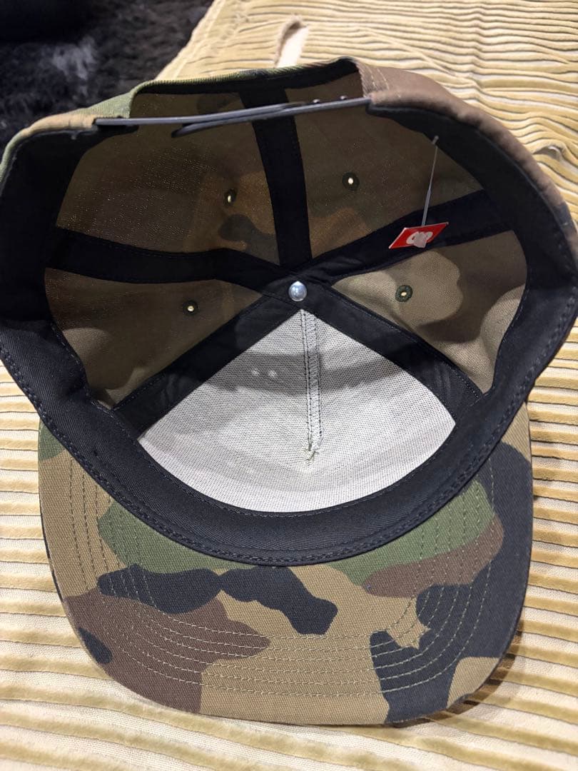 Supreme シュプリーム 迷彩　キャップ クラシックロゴ　カモフラ