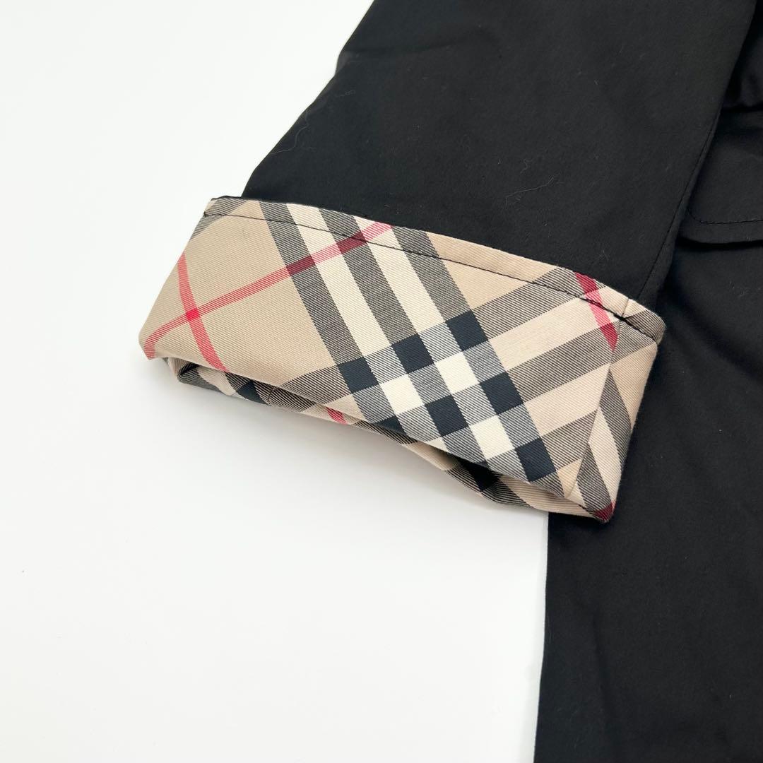 美品✨BURBERRYLONDON ステンカラーコート　ブラック　13