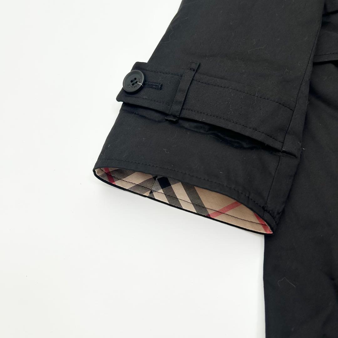 美品✨BURBERRYLONDON ステンカラーコート　ブラック　13