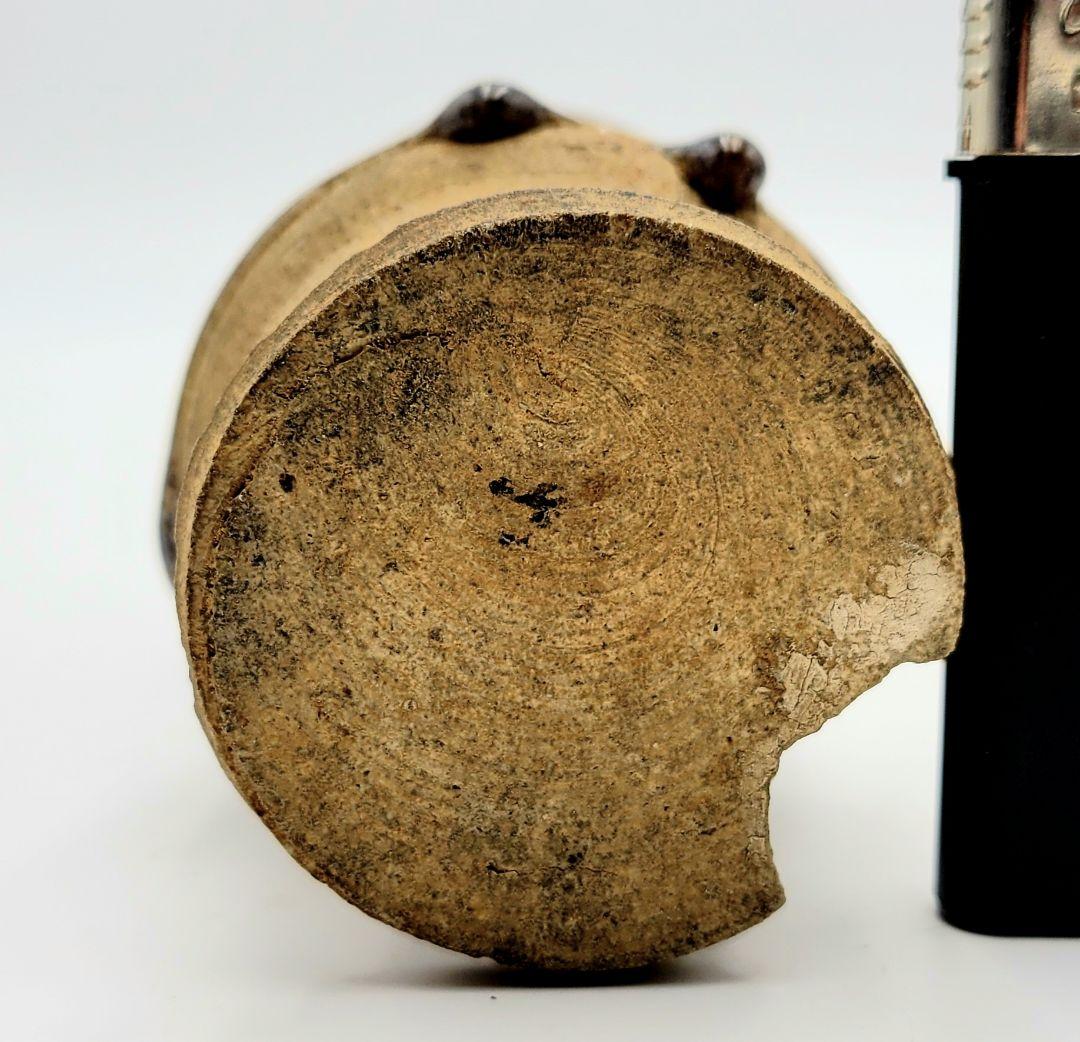 時代物　瀬戸焼　仏花器　江戸時代　箱無　骨董品、美術品