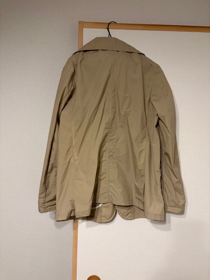 DANTON × BEAMS ナイロン ワークジャケット ベージュ 42