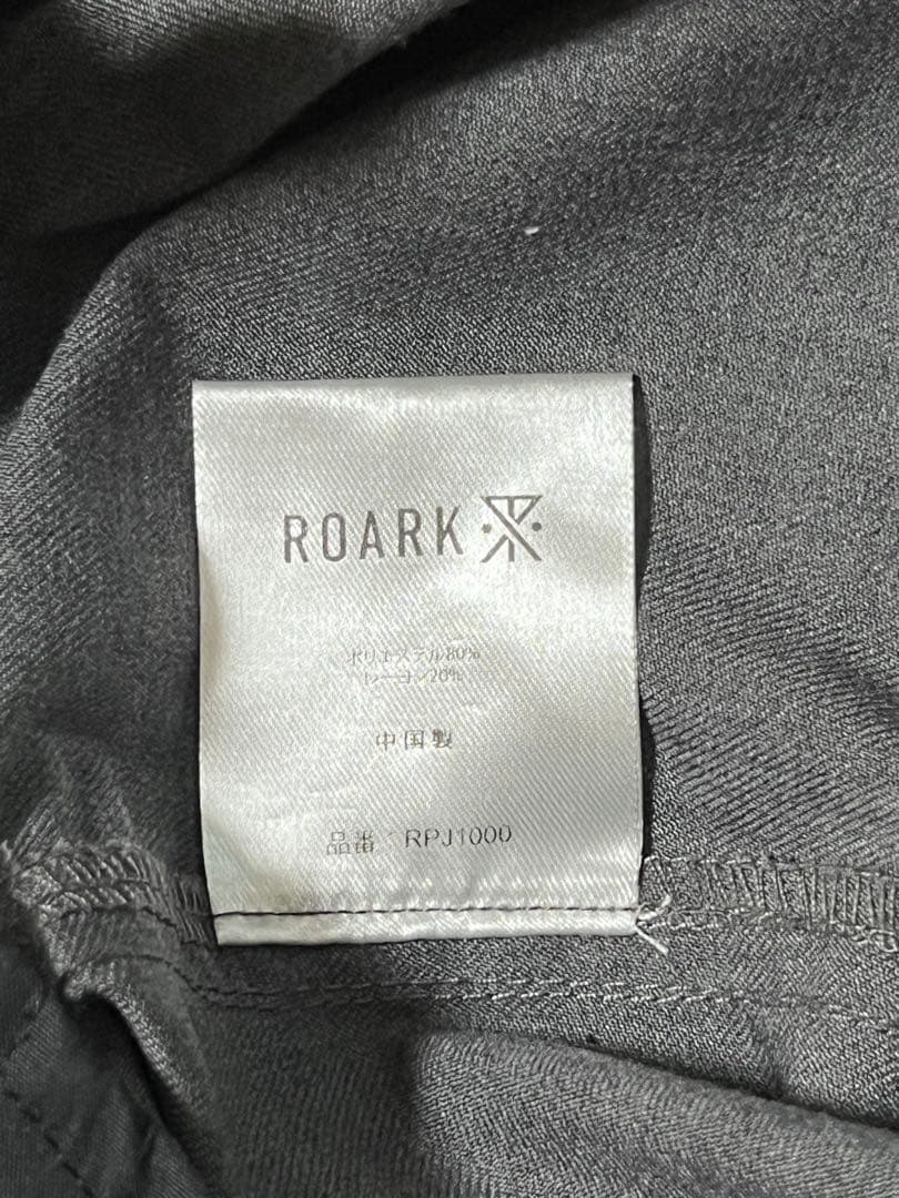 美品 ROARK TRAVEL PANT RELAX グレー M