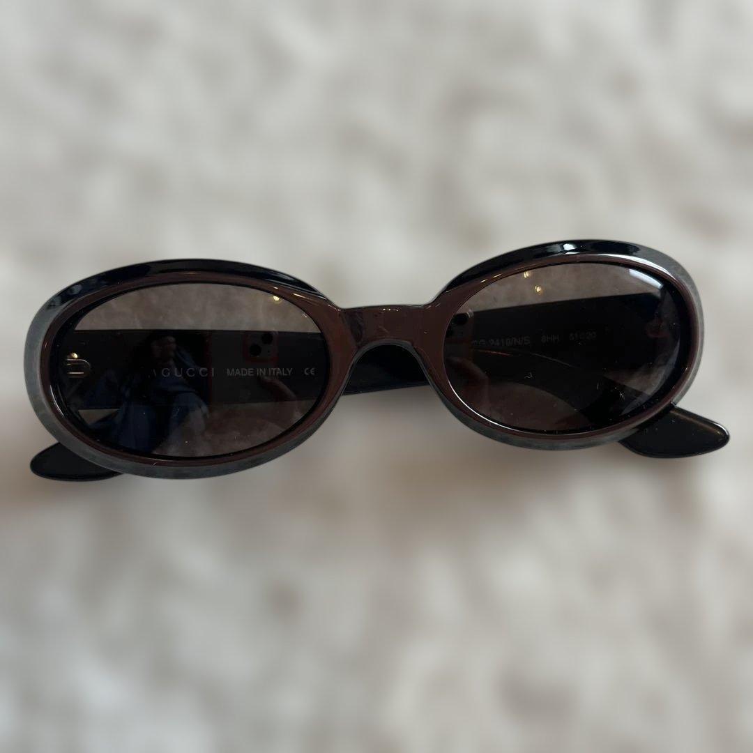 新品未使用　GUCCI オーバル型サングラス