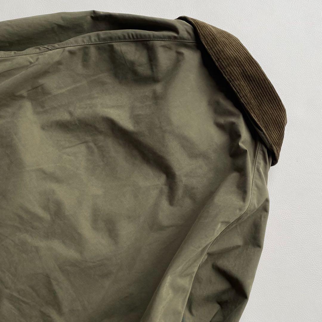 【25SS/未使用近/XL】バブアー 別注 ピーチスキン ビデイル 42 カーキ