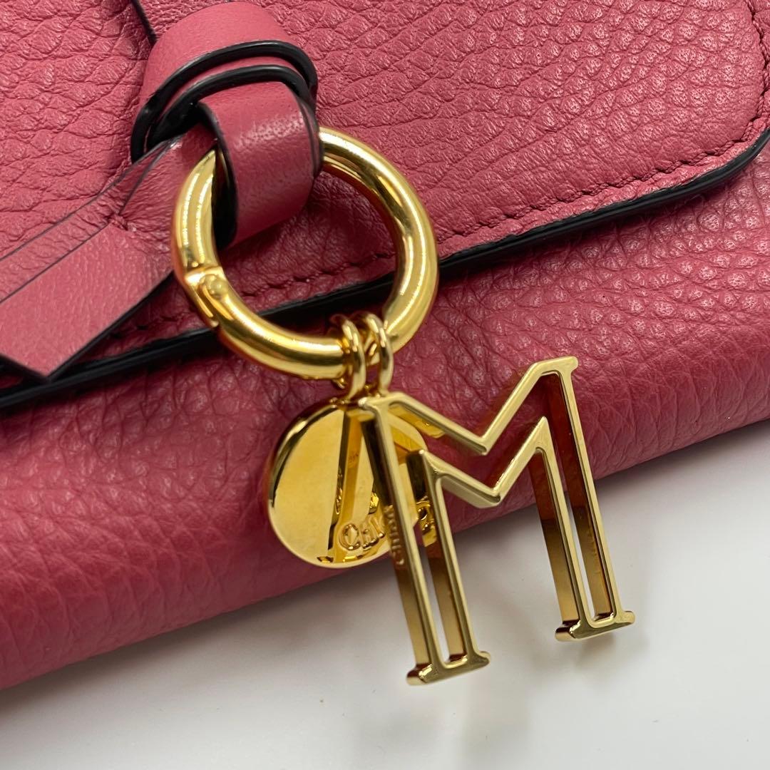 未使用✨ Chloe 三つ折り財布　コンパクトウォレット　財布　レザー　赤