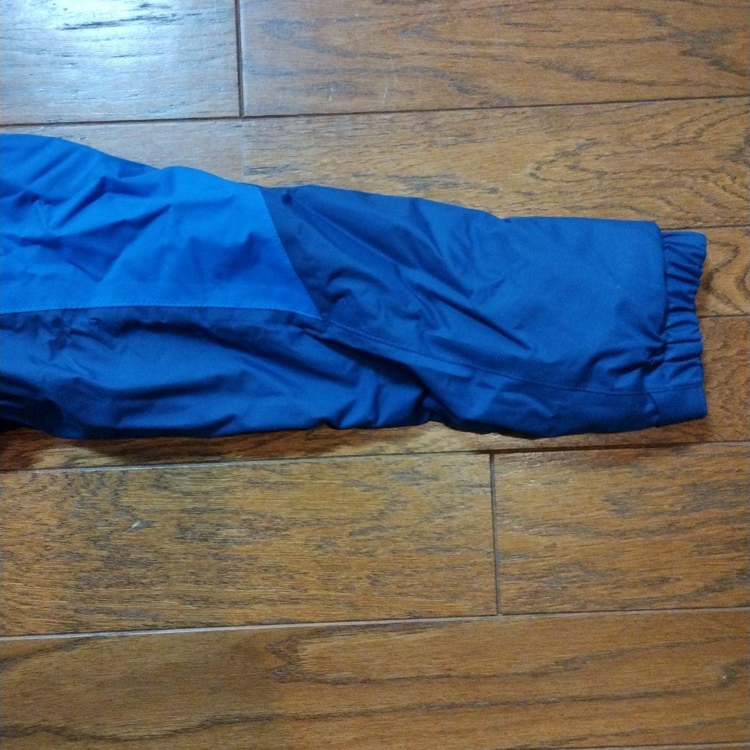 mont-bell 子供用スキーウエア上下　ゴーグル　 Kid's 150 青
