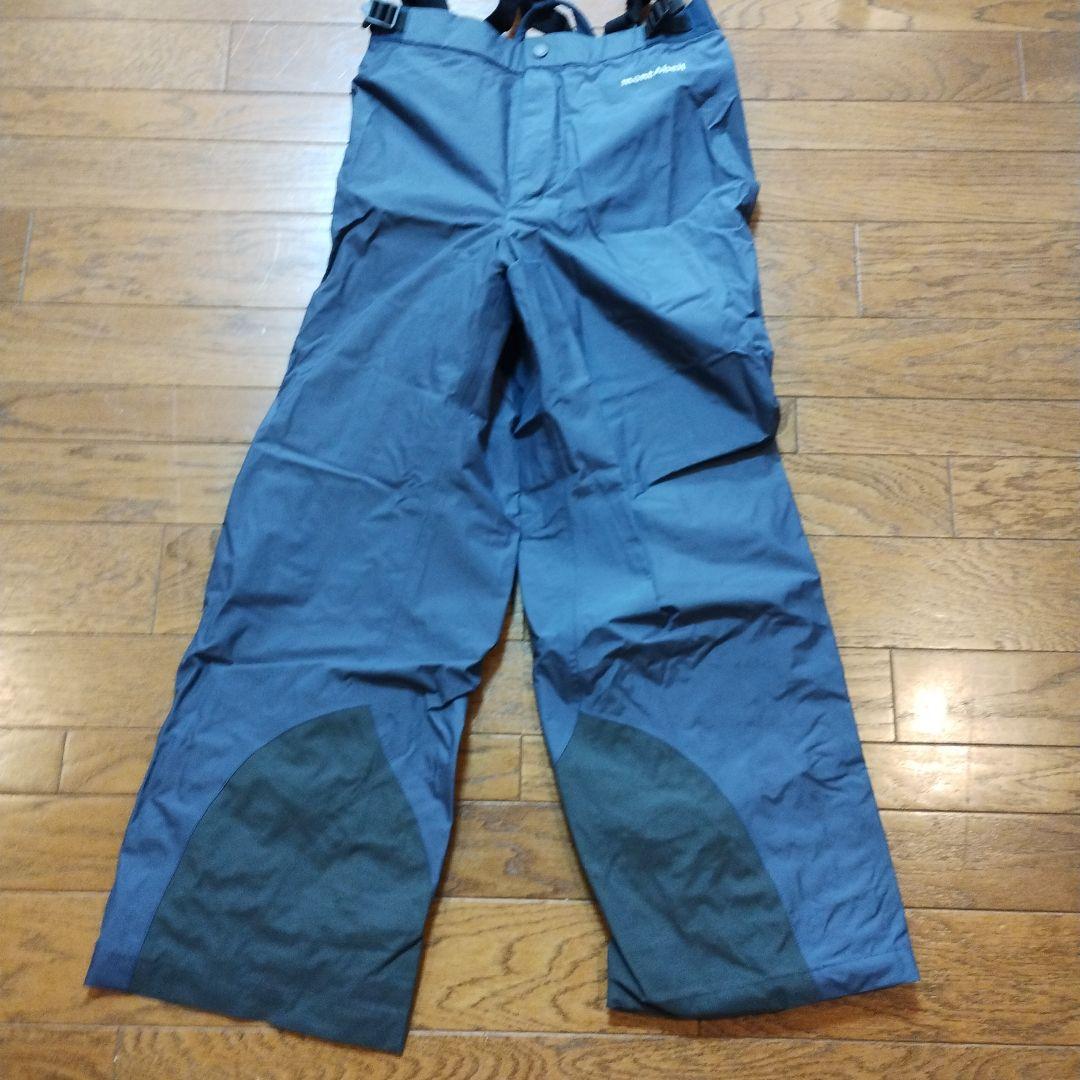 mont-bell 子供用スキーウエア上下　ゴーグル　 Kid's 150 青