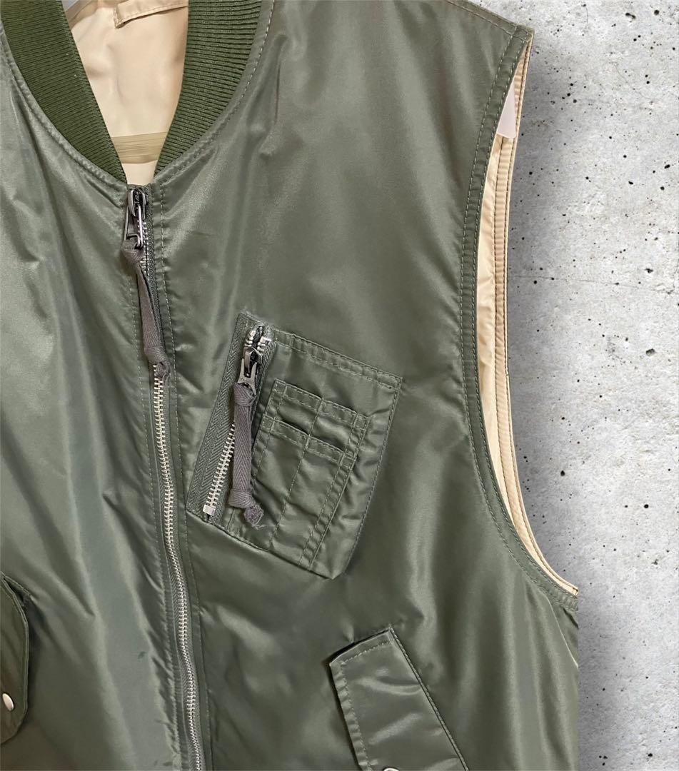 【monkey time】REVERSIBLE PDD FLIGHT VEST