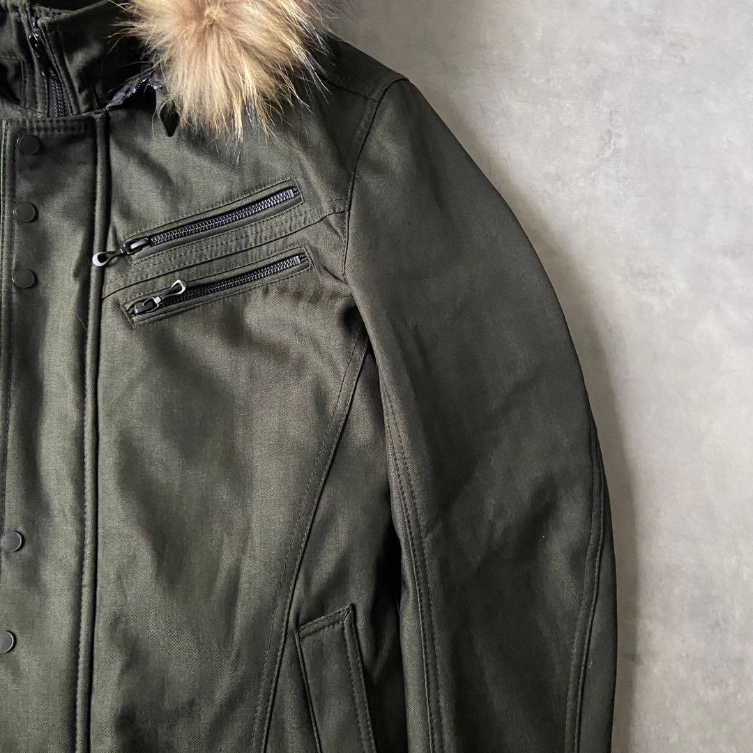 ジャケット・アウター archive Nicole military fur jacket BQ87