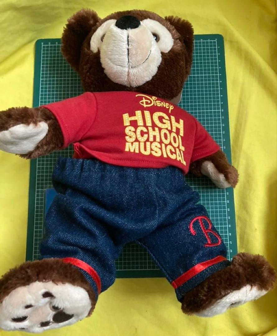 新品‼️海外ディズニーランド✳️WDWハイスクールミュージカル ダッフィーぬいぐるみ