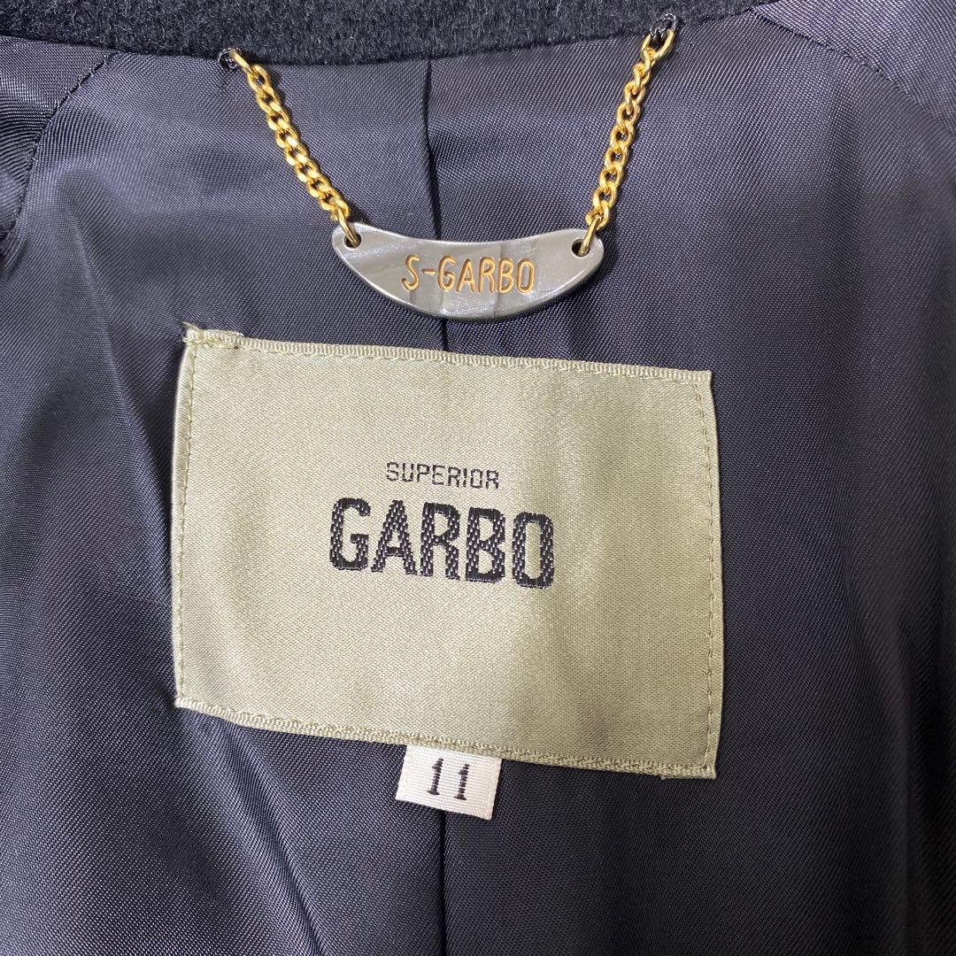 美品 GARBO 高級 カシミヤ100% ロングコート 11号 定価20万超え