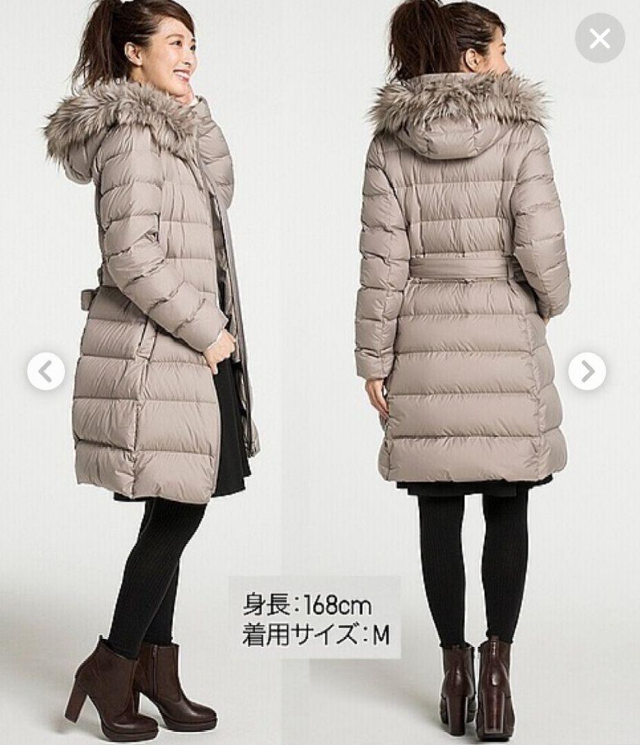最終価格　　新品　ユニクロ　ライトウェイトダウンフーデットコート　L　ロング