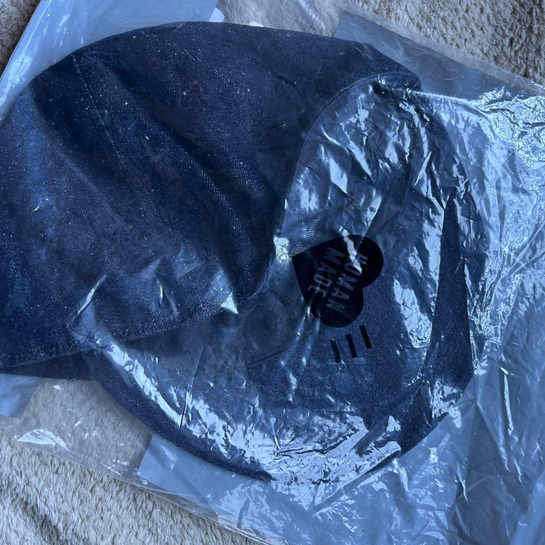 新品 human made denim cap M インディゴ　nigo