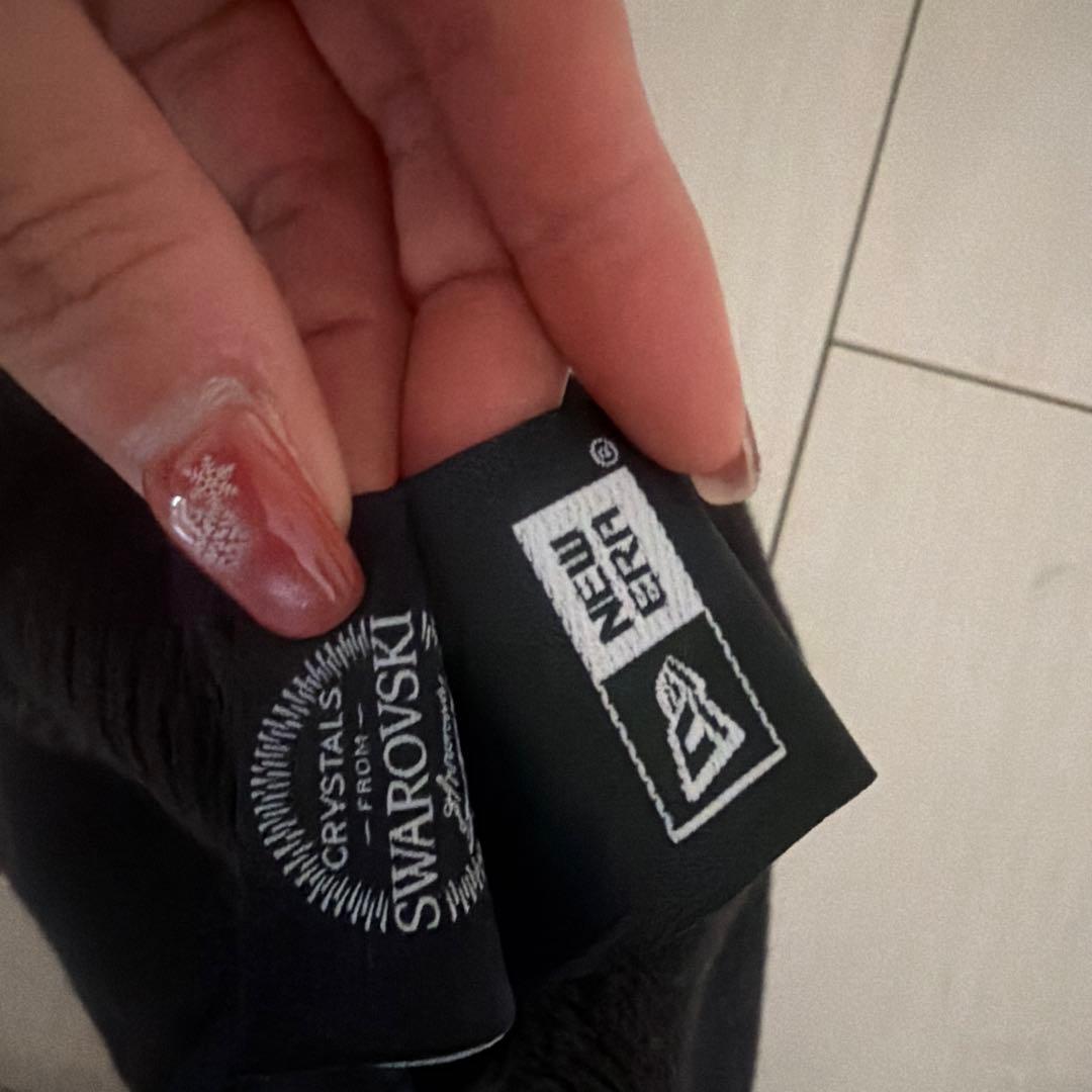 supreme ニット帽　スワロフスキー