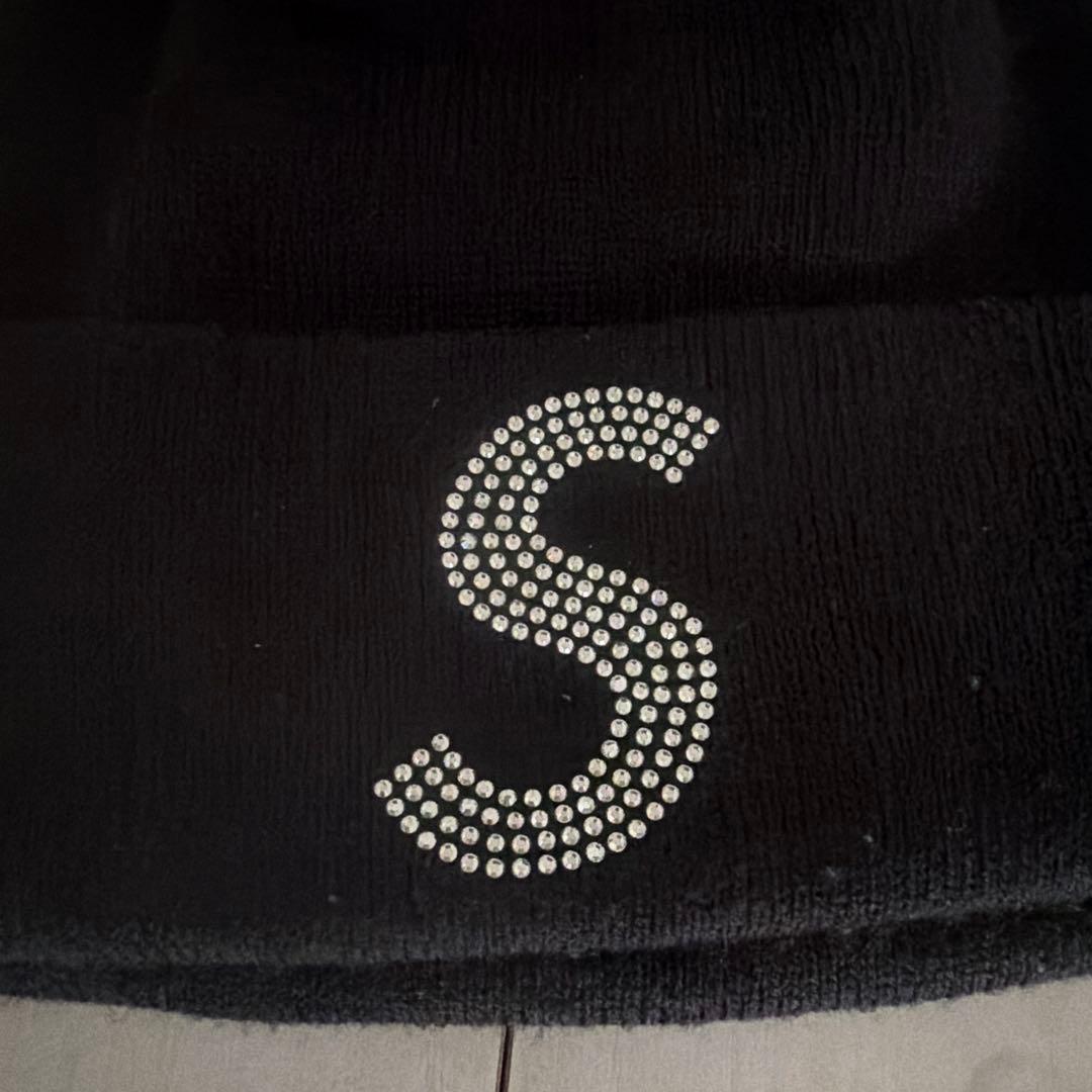 supreme ニット帽　スワロフスキー