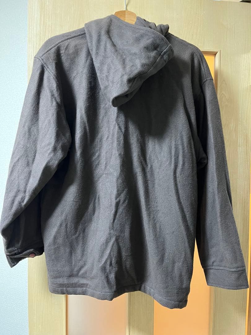 ジャケット・アウター 90s STUSSY N.Y.L.T.L.A. WOOLHOODEDJACKET