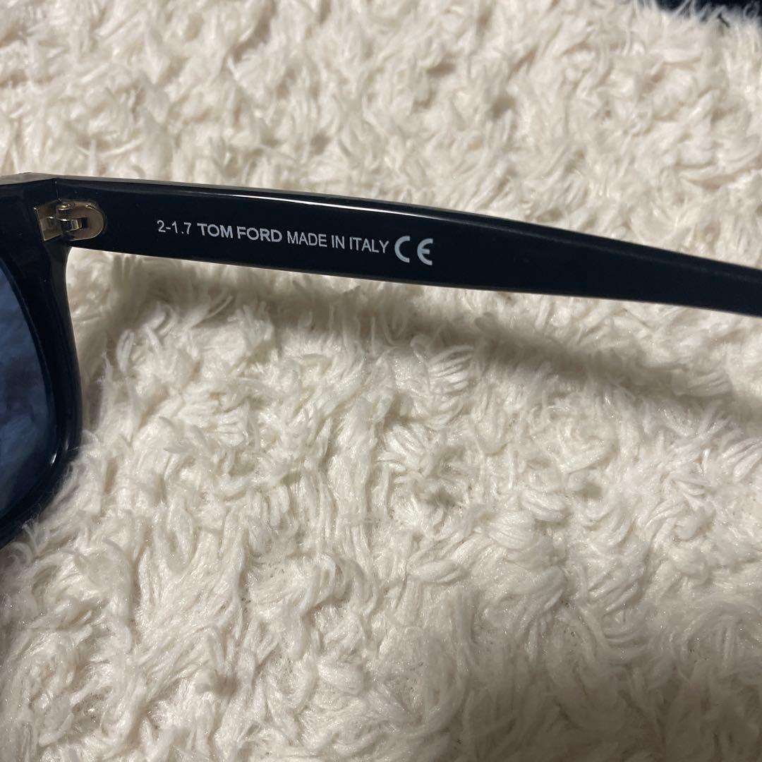 TOM FORD Leoブラック サングラス　ケース付き