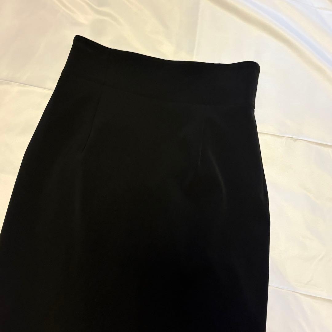 【美品】NOBLE ノーブル ペンシルスカート タイトスカート ブラック