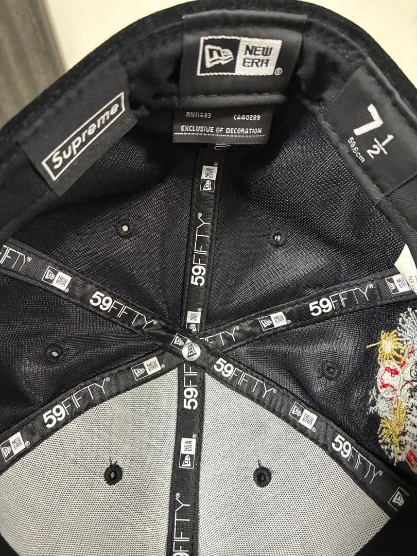Supreme ベルベットキャップ ブラック本日値引7500→6000