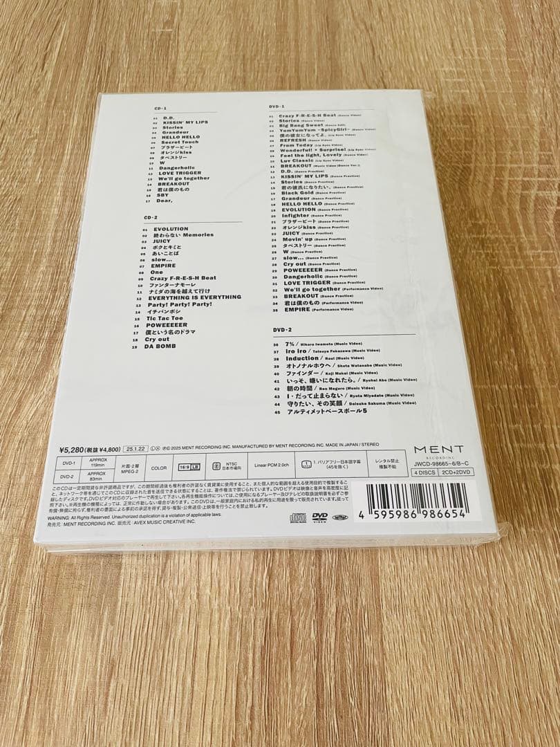  Man スノーマン　THE BEST 2020ー2025 3形態