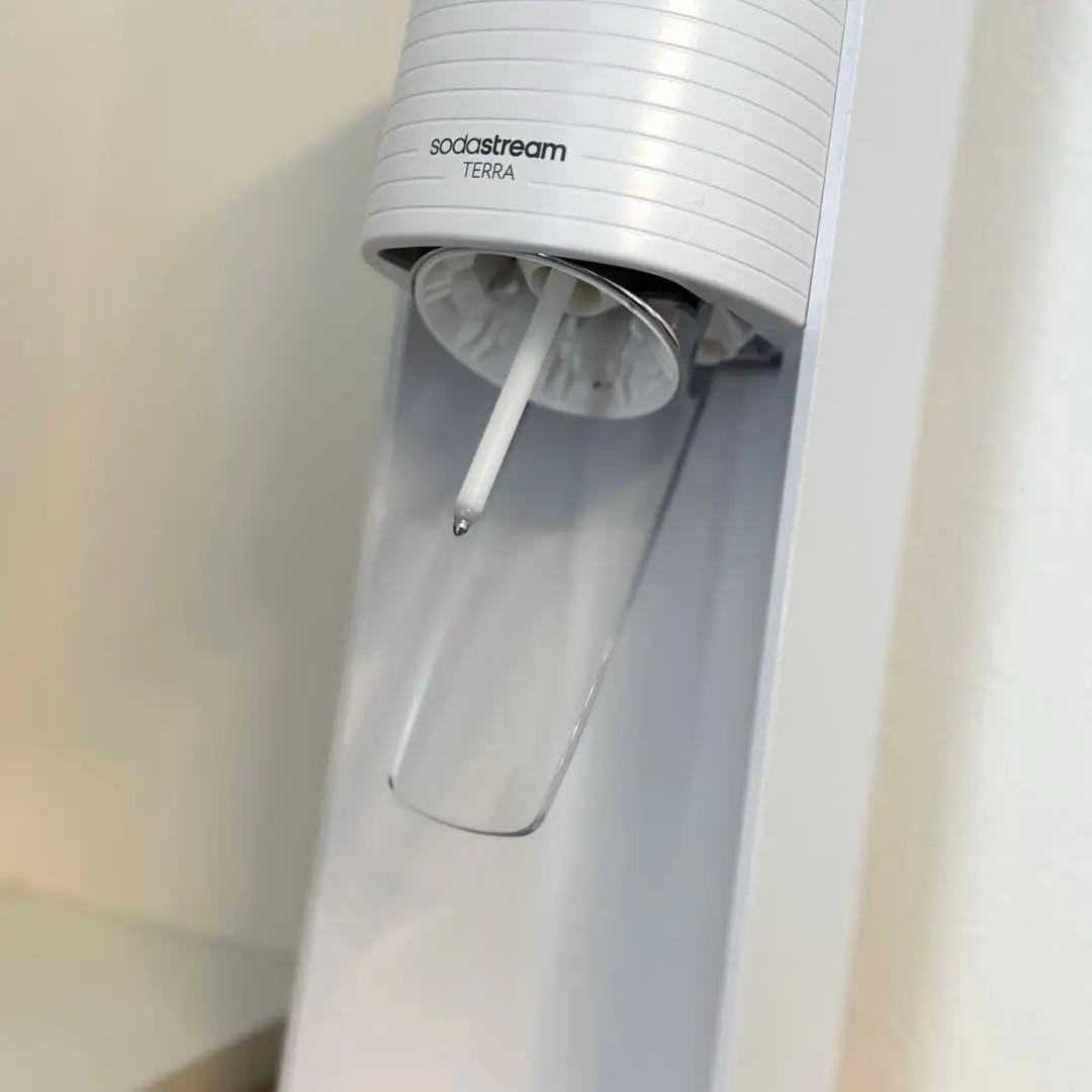 【美品】sodastream TERRA 炭酸水メーカー ホワイト