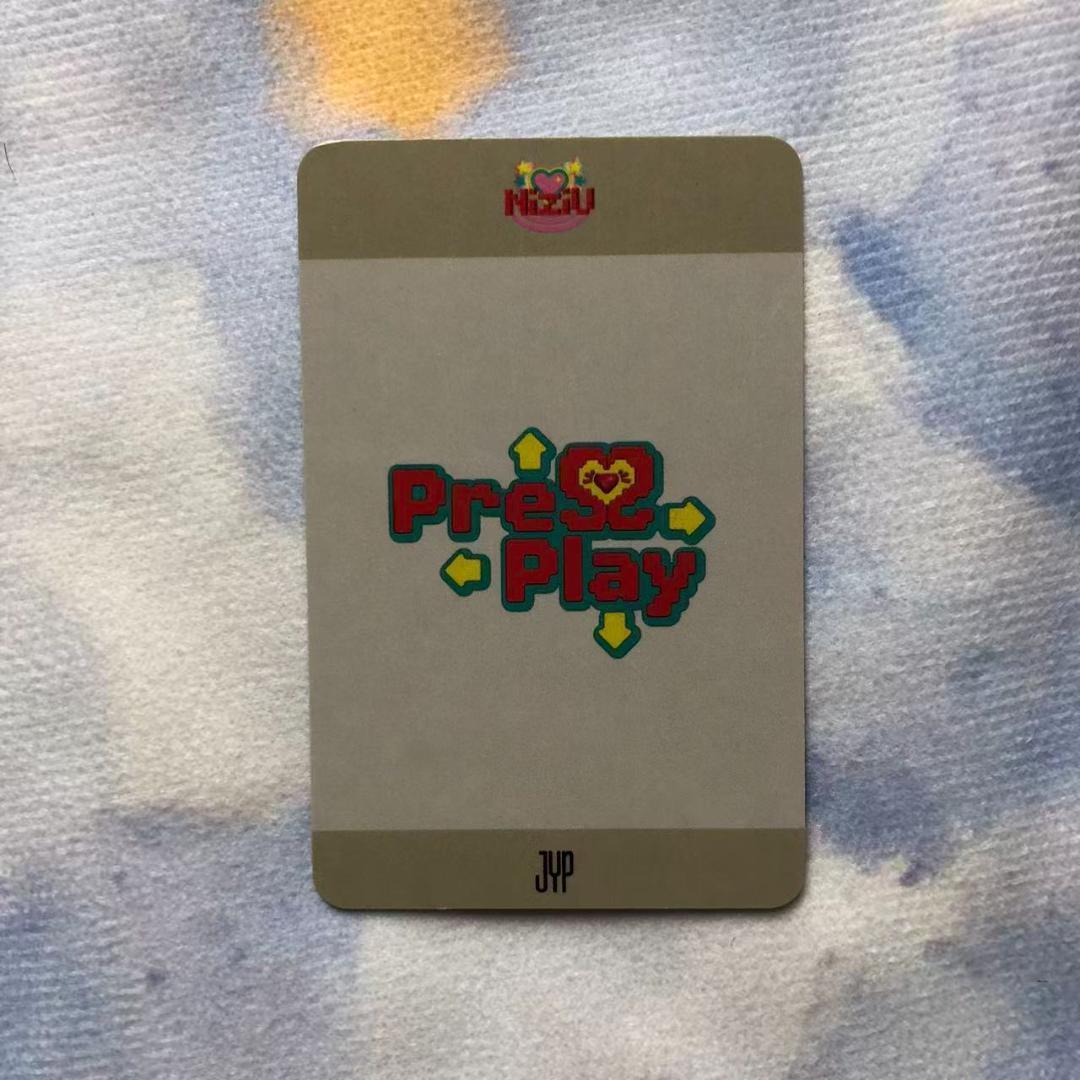NiziU ミイヒ PressPlay 2週目 韓国 サノク トレカ