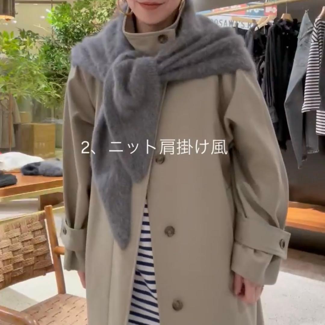 ⭐️新品タグ付き⭐️ Curensology FOXカシミヤストール