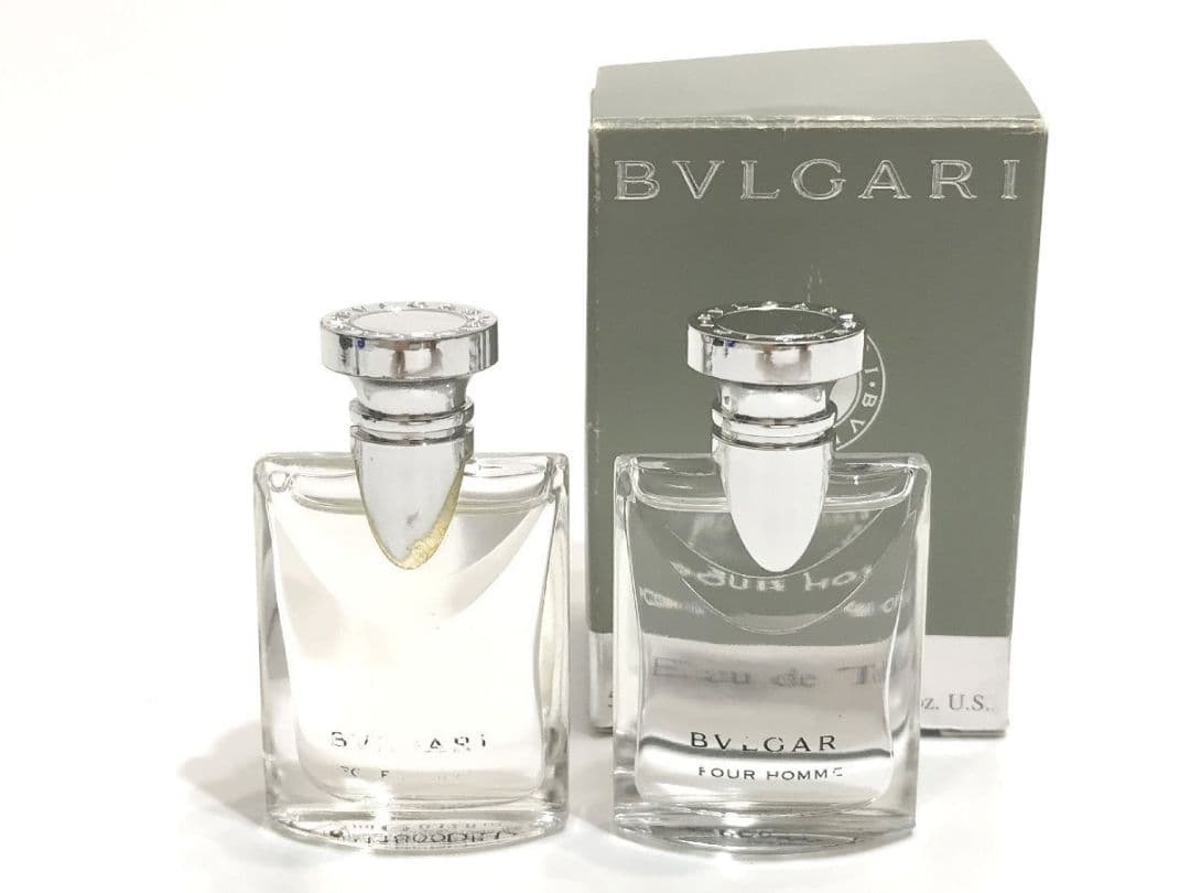 ブルガリ ミニ香水 ブラック EDT ブルー プールオム ソワール プールオム