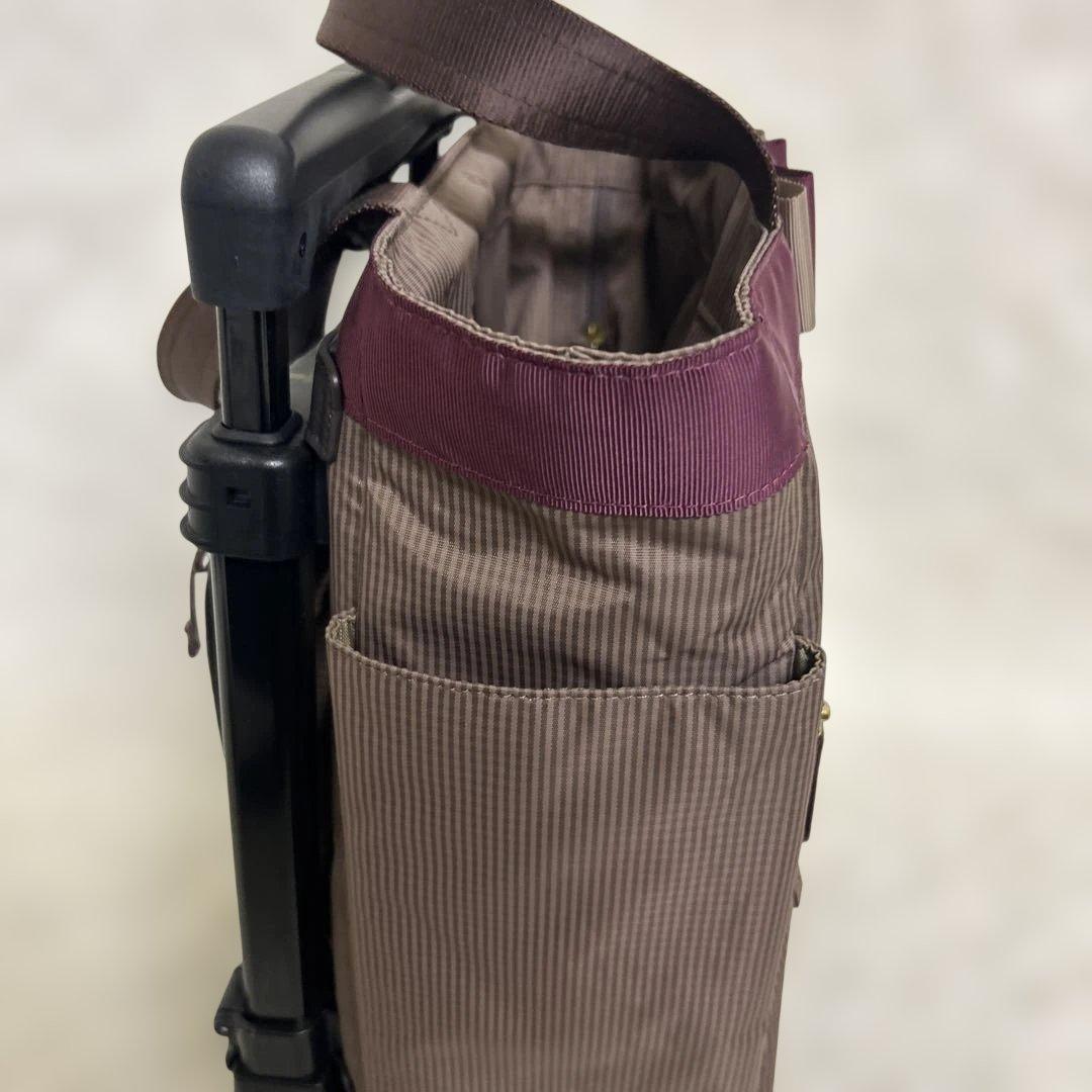 美品　SWANY Mサイズ　ルバンド　キャリーバック　グレージュ色