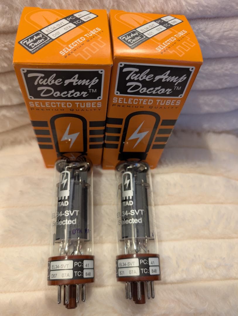 Tube Amp Doctor EL34-SVT 真空管 マッチド2本セット