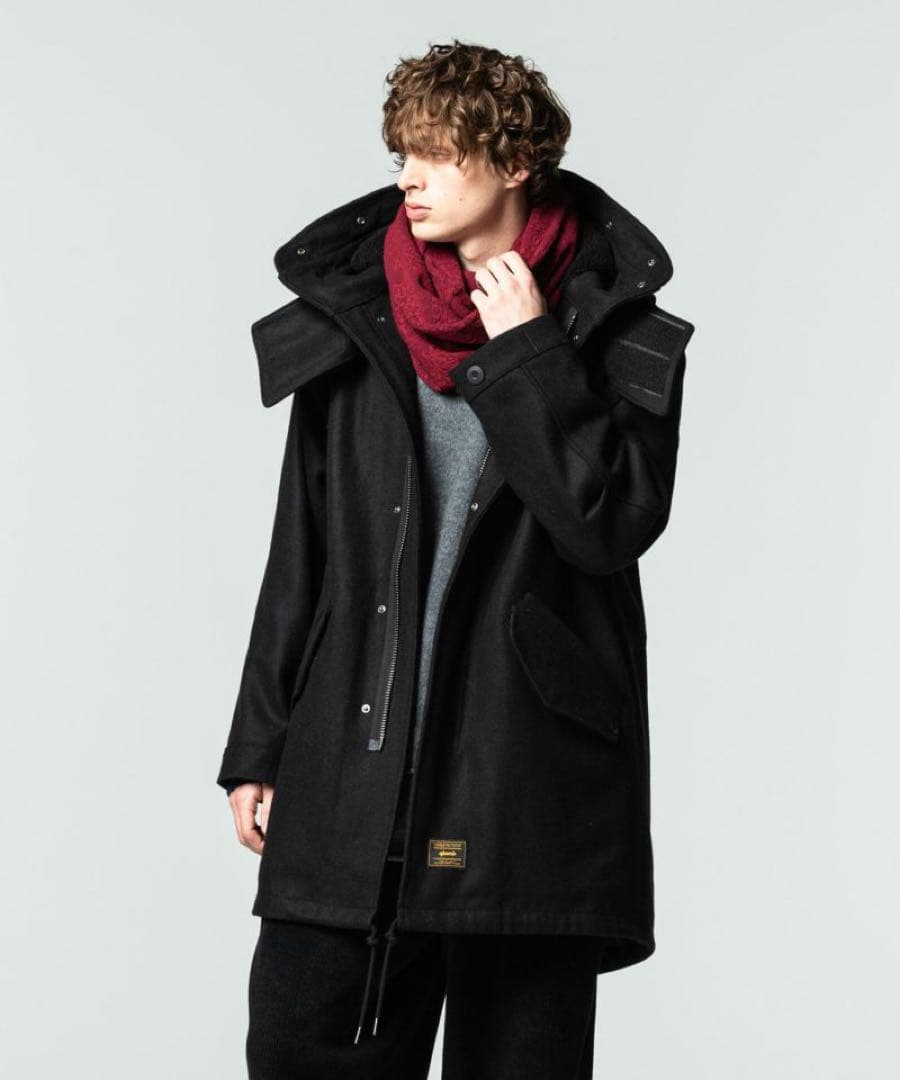 glamb グラム Melton mods coat/メルトンモッズコート