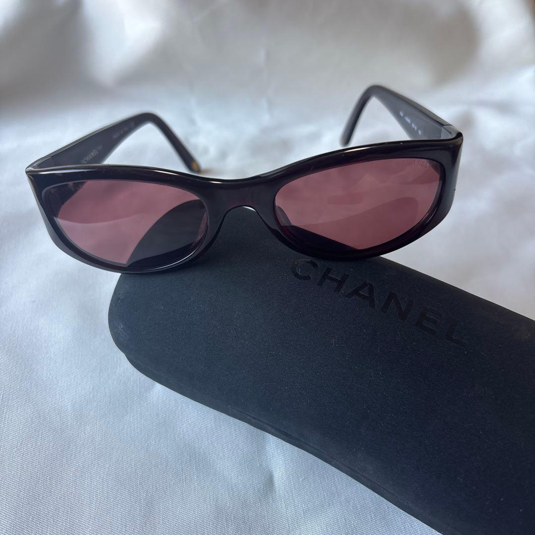 CHANEL サングラス ピンクレンズ