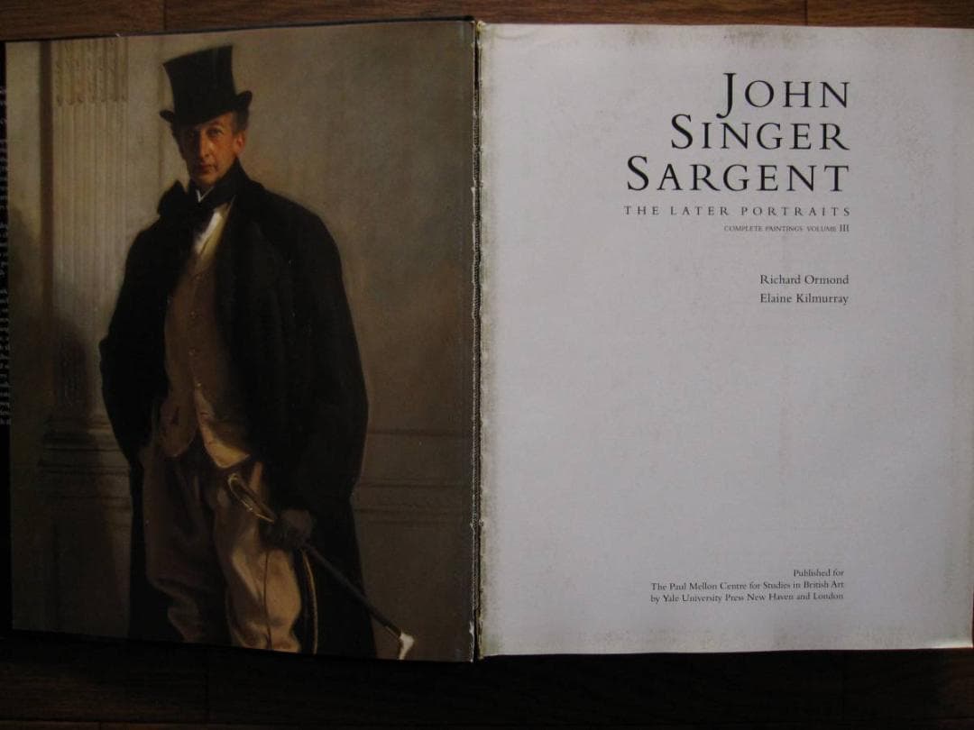 画集　John Singer Sargent　ジョン・シンガー・サージェント