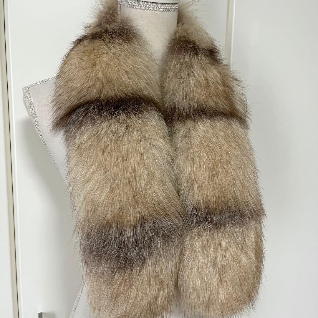 【美品】SAGA SURS フォックスファーティペット