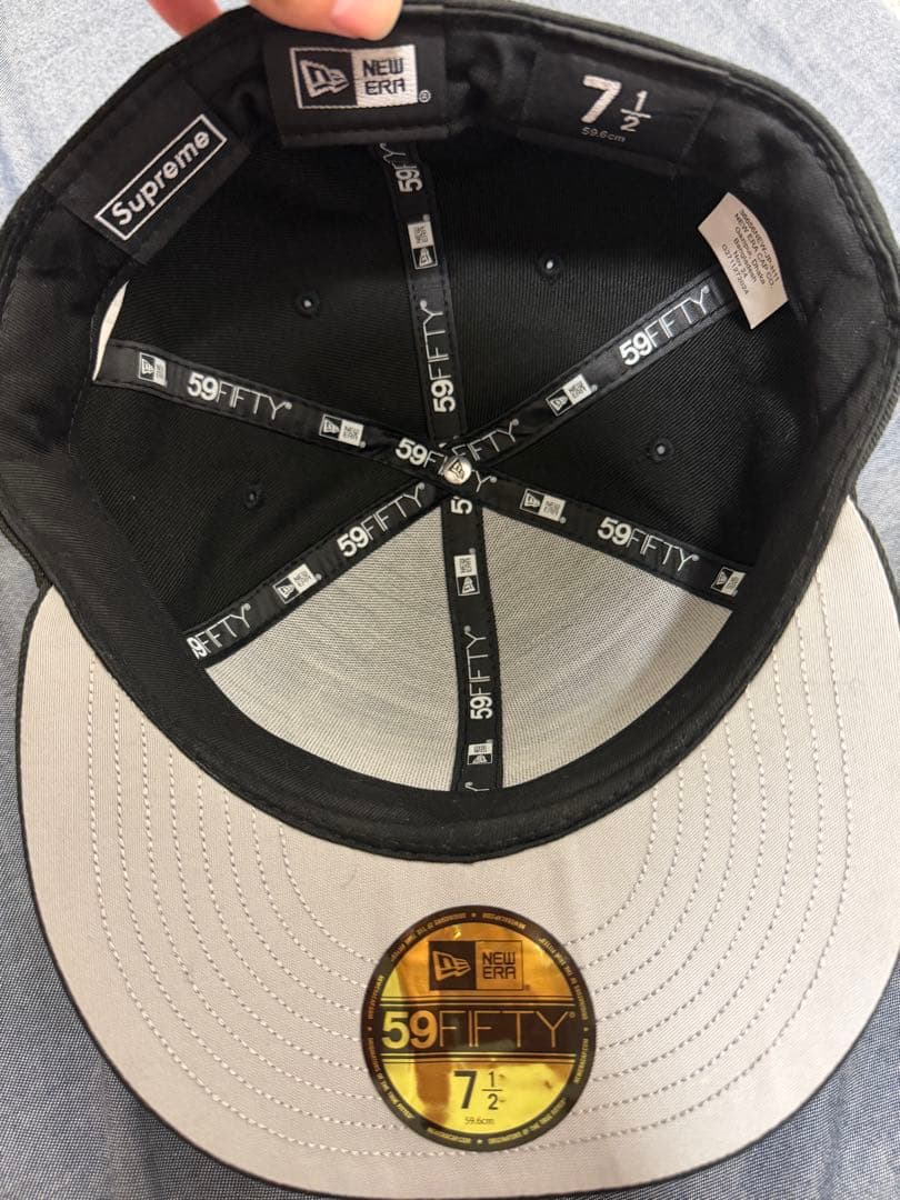 Supreme スケルトンキャップ 59FIFTY 7 1/2