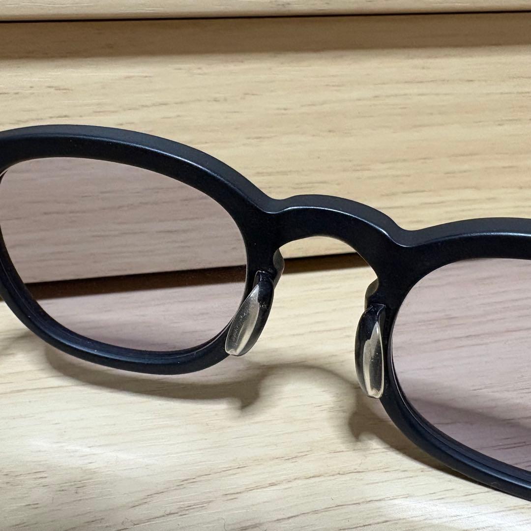 MOSCOT レムトッシュ MATTE BLACK 46 ライトパープルレンズ