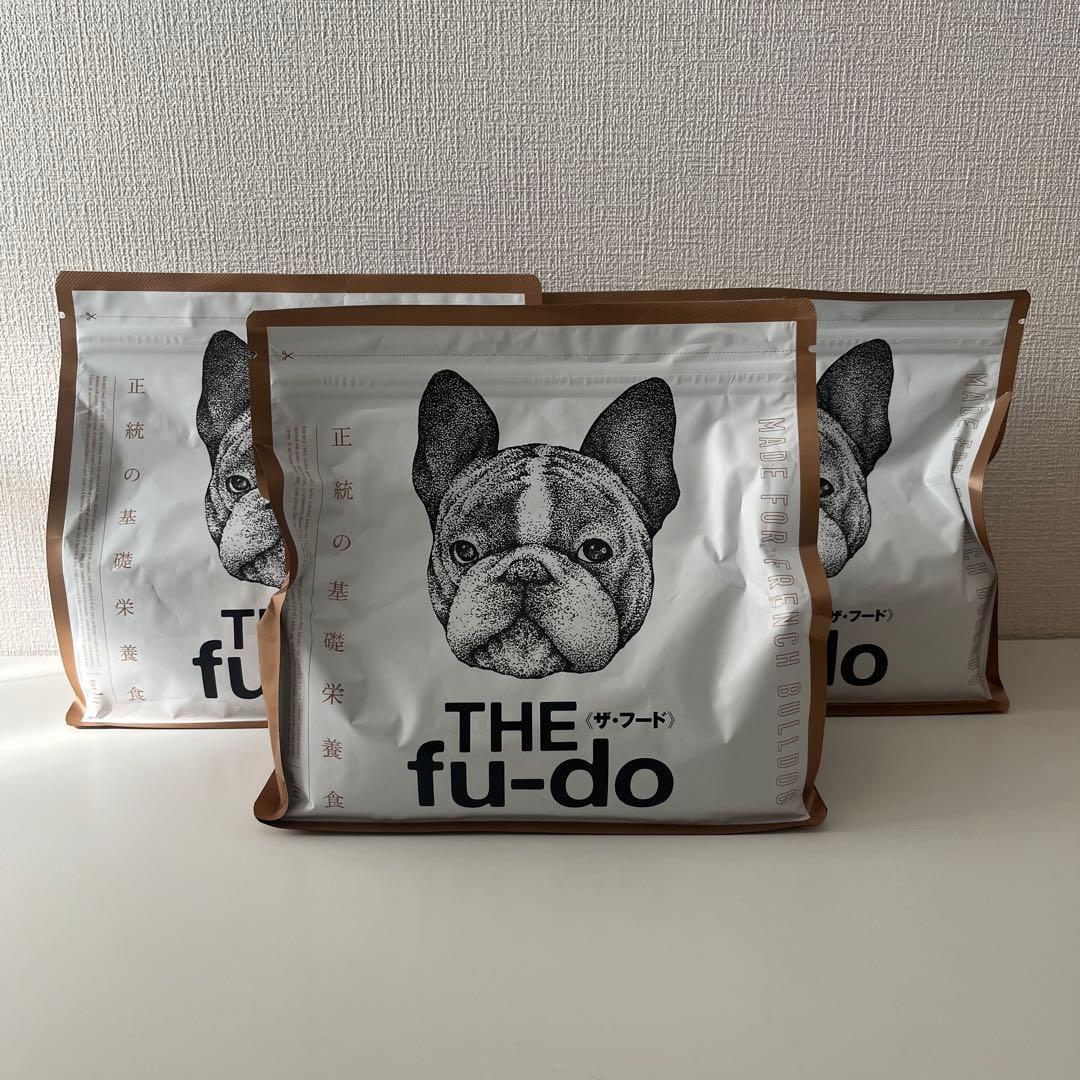 THE fu-do ×3袋　フレンチブルドッグ　フード