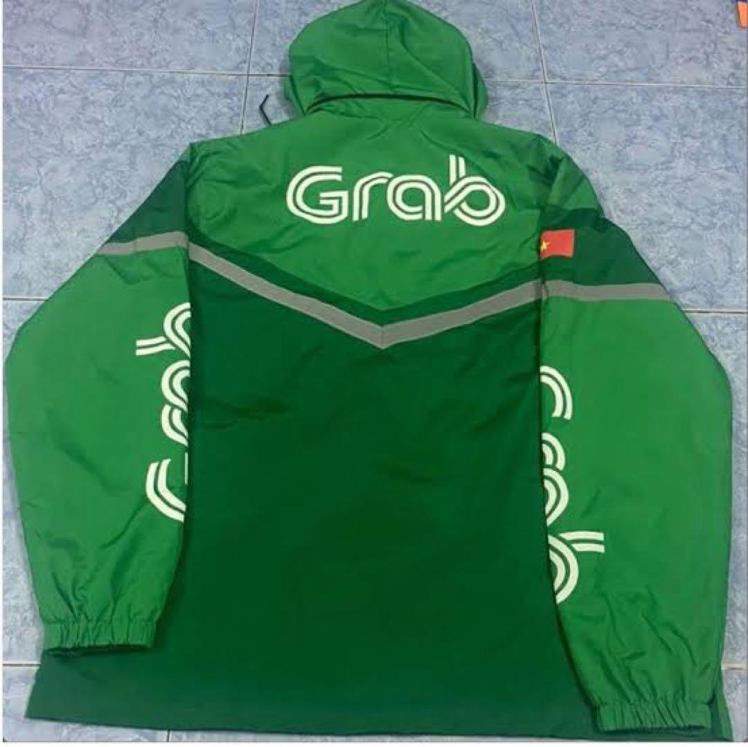 Grab ハーフフェイスヘルメット ジャケットセット ウーバー グラブ コスプレ